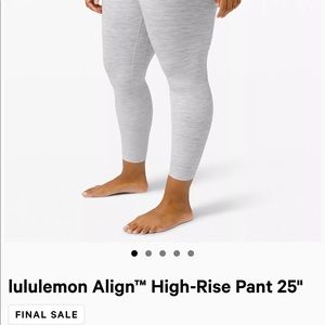Lulu Aligns Size 4